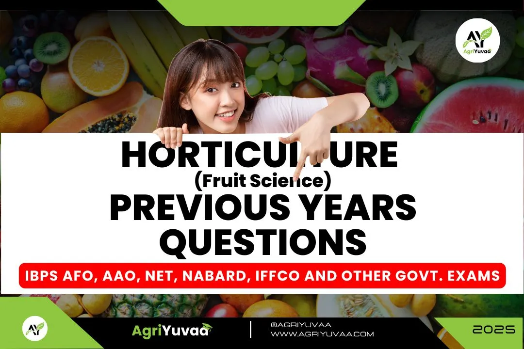 Horticulture Previous Year Questions