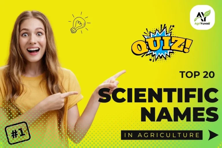 Scientific names quiz