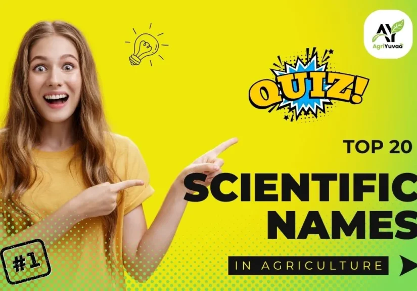Scientific names quiz