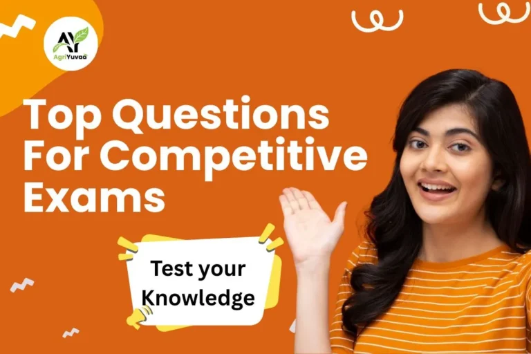 Top questions for competitive exams