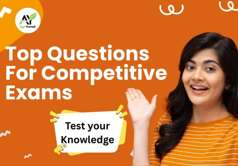 Top questions for competitive exams