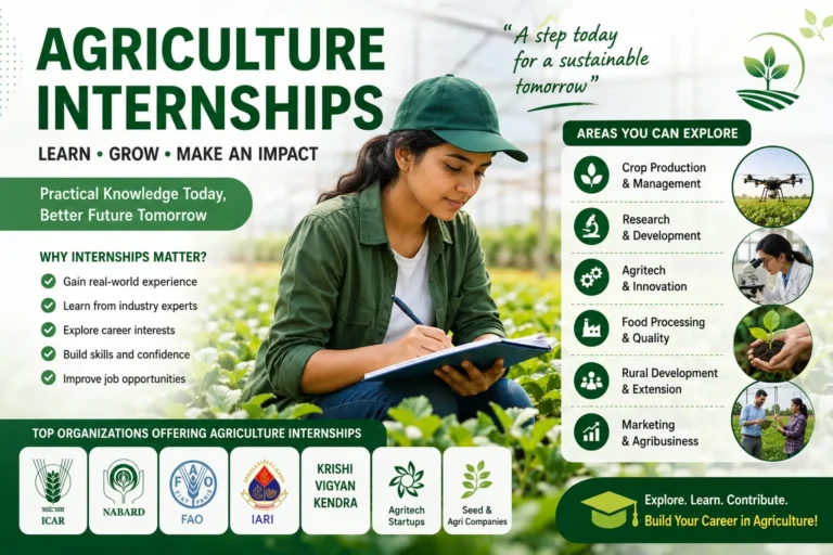 Agriculture Internships