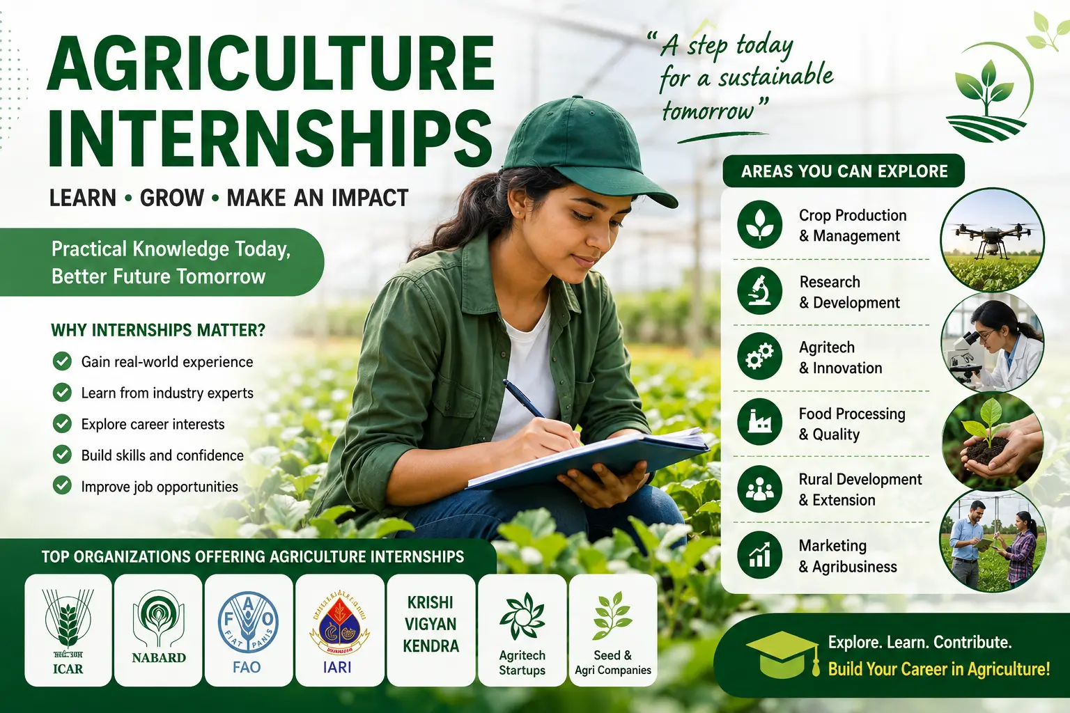 Agriculture Internships
